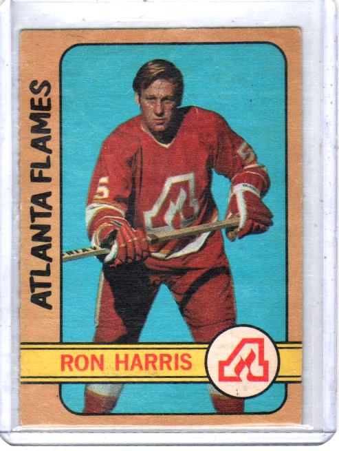 1972 O-Pee-Chee  Ron Harris  Card #5 - Atlanta Flames